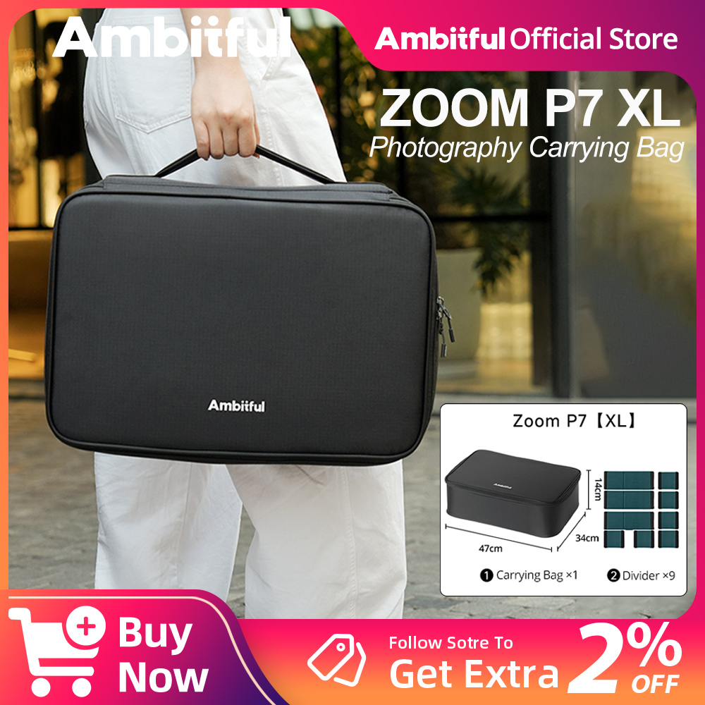 Drone Camera Case - Ambitful ZOOM P7II XL التصوير حقيبة