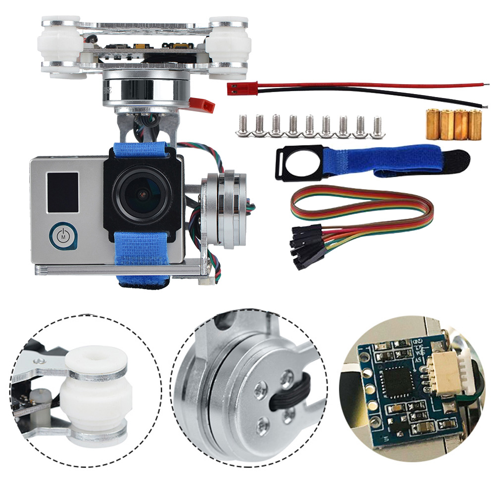 حامل كاميرا RCTOSKY ثلاثي المح - مراجعة Drone Camera With Gimbal وسعره