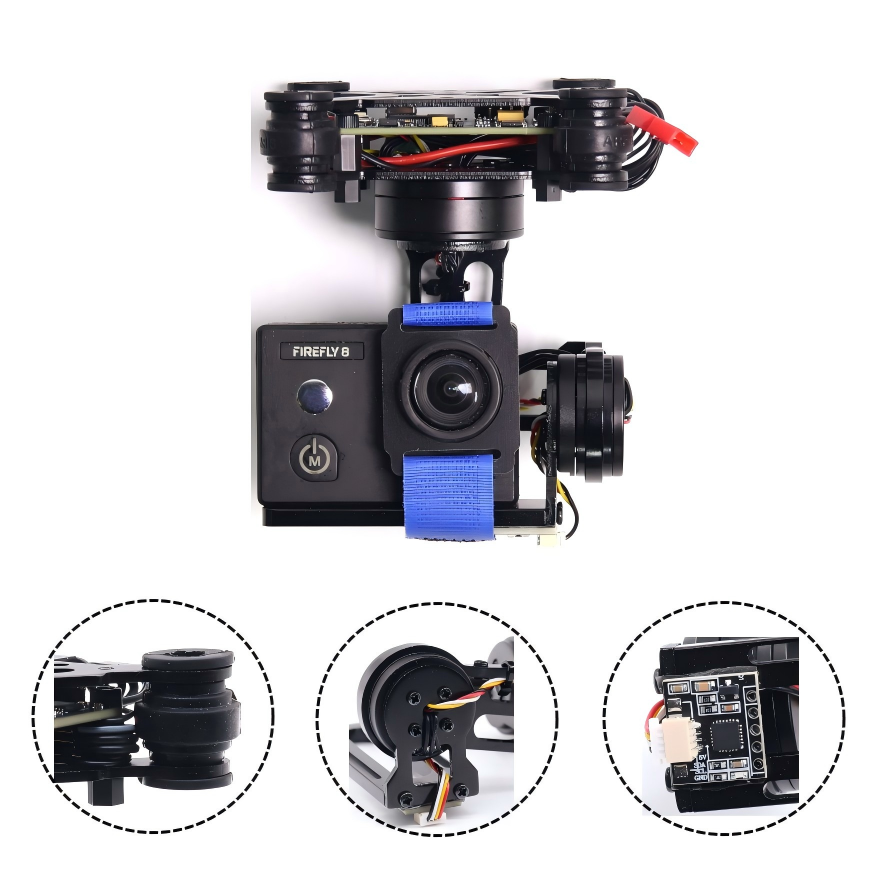 حامل كاميرا RCTOSKY ثلاثي المح - مراجعة Drone Camera With Gimbal وسعره