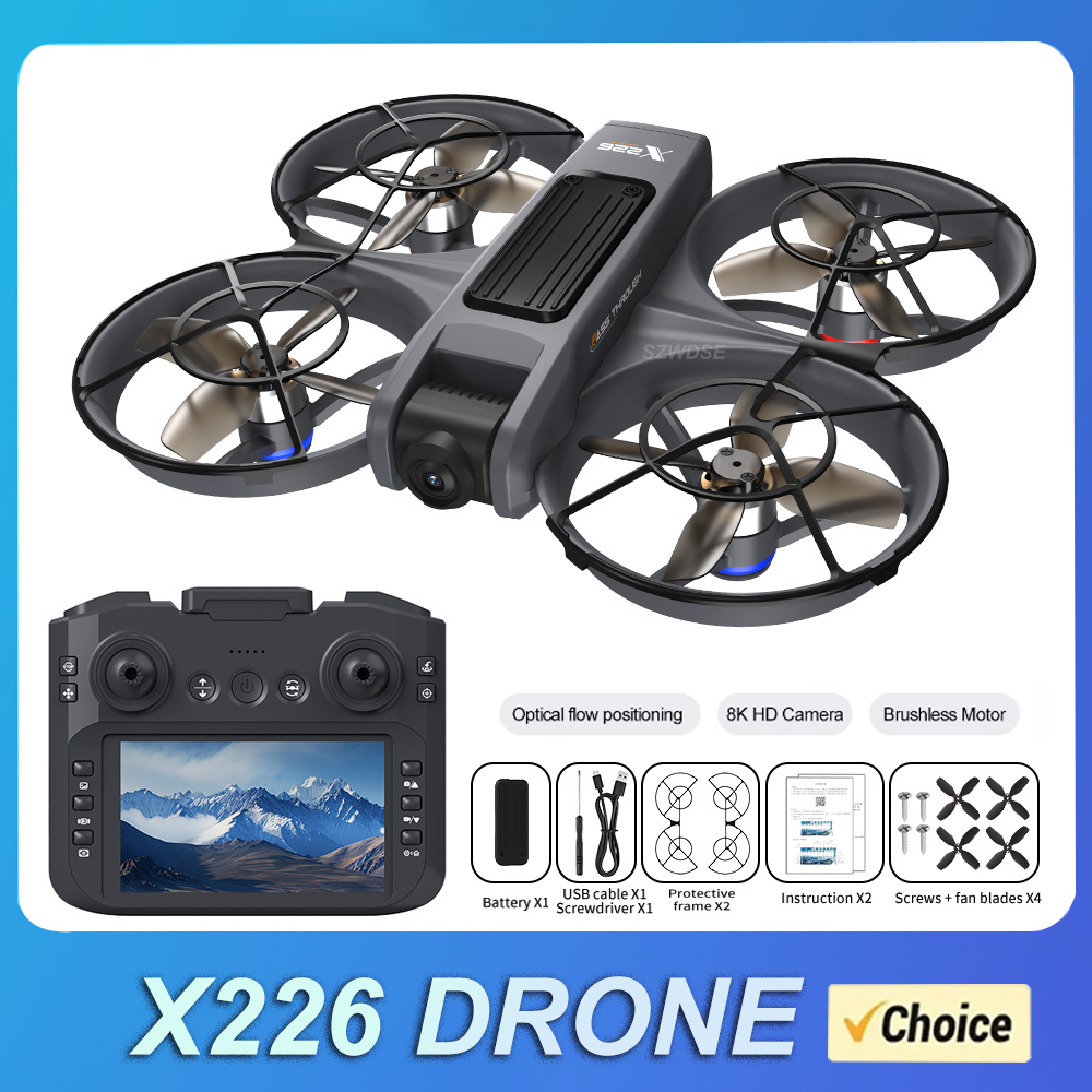 طائرة بدون طيار X226 جديدة مع  - مراجعة Drone Camera Professional وسعره