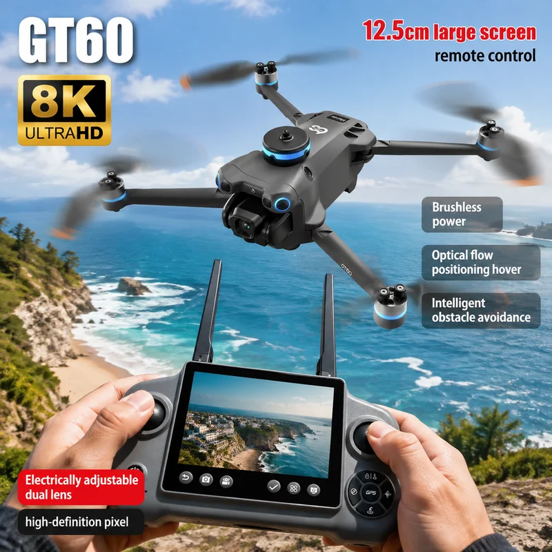 طائرة بدون طيار صغيرة جديدة GT - مراجعة Drone Camera Lens وسعره
