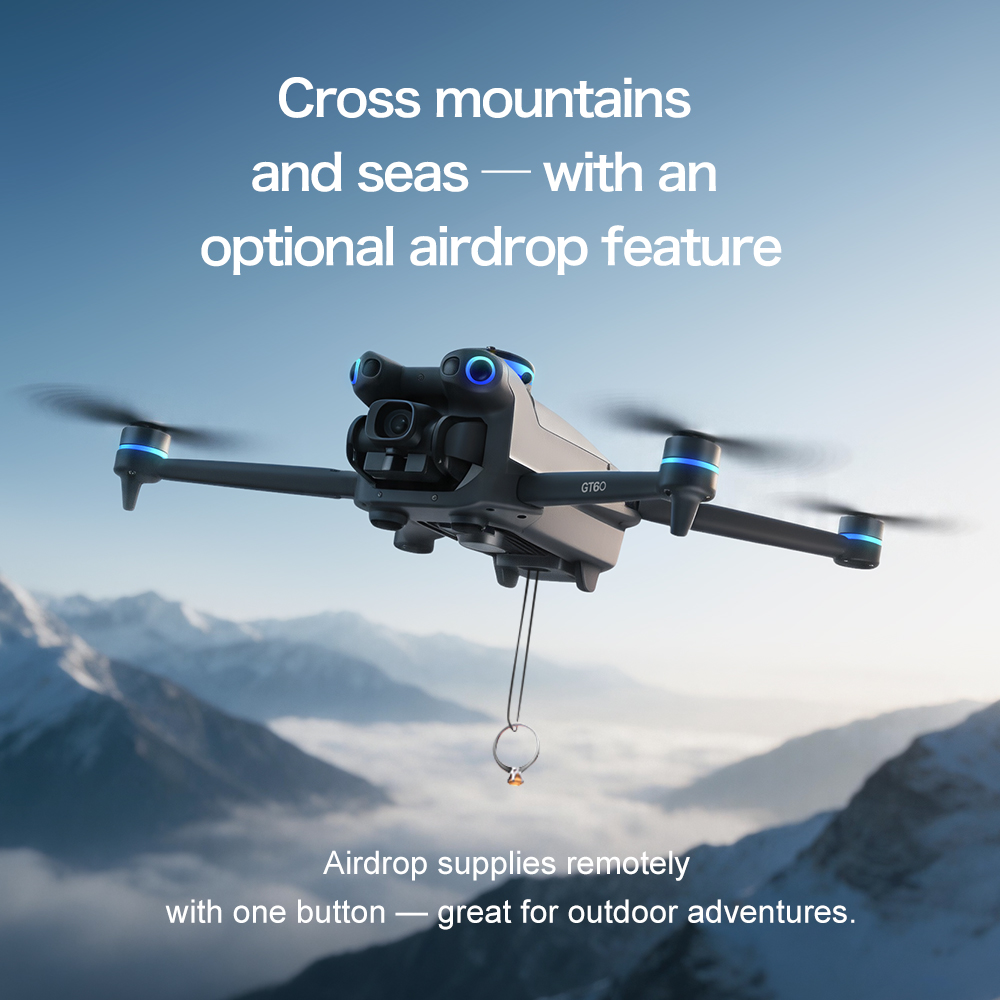 طائرة بدون طيار صغيرة جديدة GT - مراجعة Drone Camera Lens وسعره
