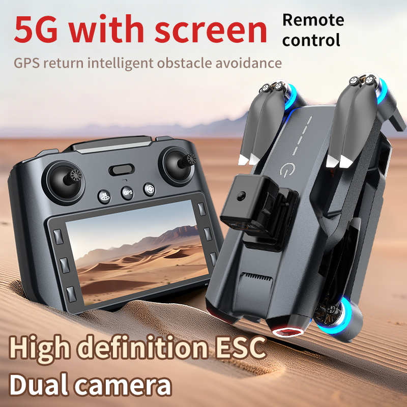 طائرة بدون طيار 814 احترافية ب - مراجعة Drone Camera With Gimbal وسعره